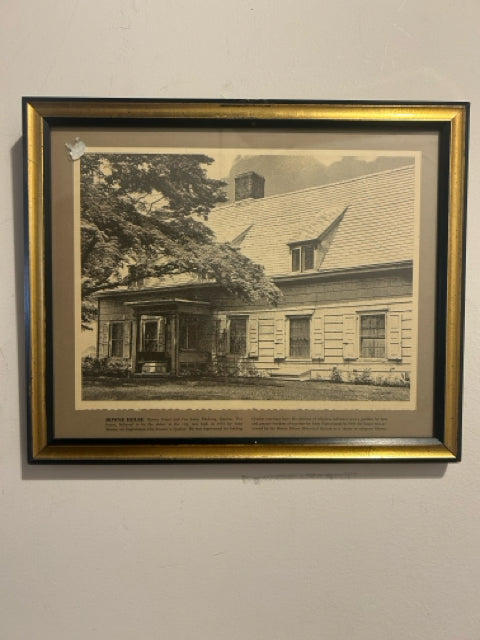 Framed Print Browne House, Flushing, Queens