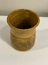 Load image into Gallery viewer, Brown Tone Pottery Planter/Vessel
