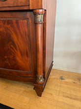 Load image into Gallery viewer, Empire Style Mahogany Server with  Carved Columns
