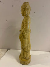 Load image into Gallery viewer, Yellow Ceramic Buddha Statue
