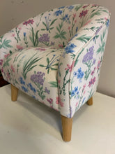 Load image into Gallery viewer, MCM Floral Child&#39;s Club Chair

