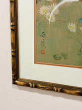 Load image into Gallery viewer, Vintage Bamboo Framed Asian Style Art Print II
