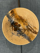 Load image into Gallery viewer, Brown &amp; Blue Pottery Bowl
