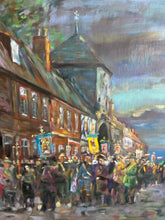 Load image into Gallery viewer, Original Oil on Canvas "Jamestown" by Czeslaw Jan Pyrgies, signed
