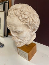 Load image into Gallery viewer, Clay Sculpture of Dimosthenes Head
