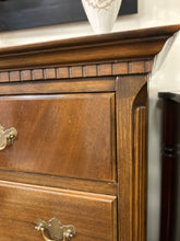 Load image into Gallery viewer, Mahogany Queen Anne Style 6 Drawer Highboy Dresser from Berkey &amp; Gay Furniture
