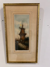 Load image into Gallery viewer, &quot;The Old Mill&quot; Original Etching by Augis
