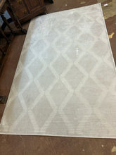 Load image into Gallery viewer, Light Stone Colored Patterned Area Rug
