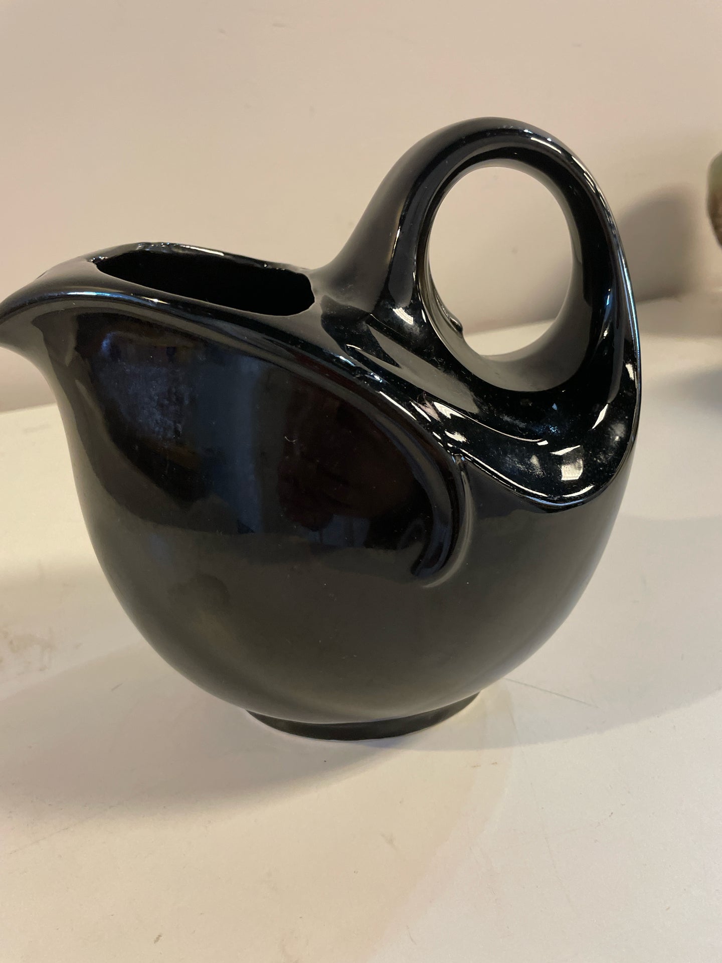 Vintage Black Teapot