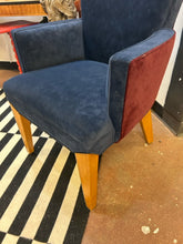 Load image into Gallery viewer, Pair of Velvet Arm Chairs
