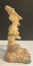 Load image into Gallery viewer, Clay Pre-Columbian Jalisco Seated Female Figure
