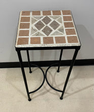 Load image into Gallery viewer, Mosaic Iron Plant Stand
