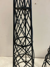 Load image into Gallery viewer, Pair of Black Iron  Garden Trellis&#39;
