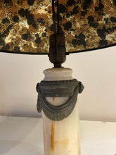 Load image into Gallery viewer, Regency Style Onyx Lamp
