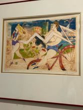 Load image into Gallery viewer, Framed Print "Circus Folley" signed
