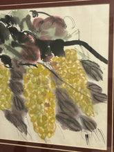Load image into Gallery viewer, Framed Print of Grapes by Hamada Juho
