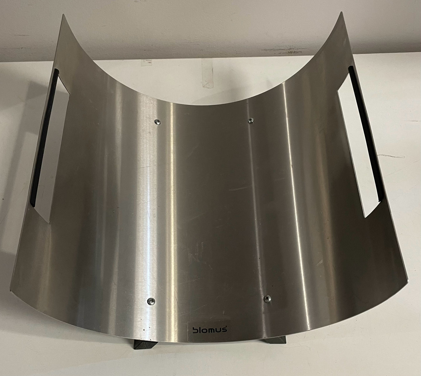 Stainless Steel Firewood Holder from Blomus Chimo