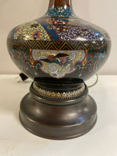 Load image into Gallery viewer, Colorful Metal Lamp with  Black Shade
