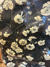 Load image into Gallery viewer, Heavy Chinese Peony Meditation Stone on Separate Wood Base
