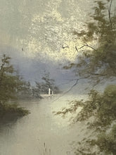 Load image into Gallery viewer, Framed Print of Serene Landscape, signed
