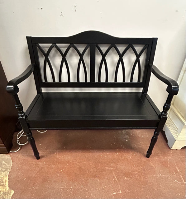 Black Entry Bench
