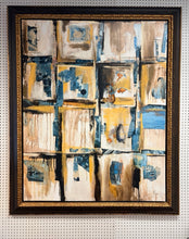 Load image into Gallery viewer, Large Contemporary Original Oil Mixed Media Painting by Helen Zarin, signed
