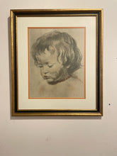 Load image into Gallery viewer, Framed Print &quot;Sketch of Child&quot; by Peter Paul Rubens
