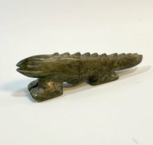 Load image into Gallery viewer, Hand Carved Soapstone Lizard Figurine
