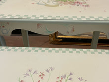 Load image into Gallery viewer, Two Garden Motif Nesting Tables
