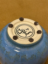 Load image into Gallery viewer, Blue Glazed Ceramic Bowl, signed
