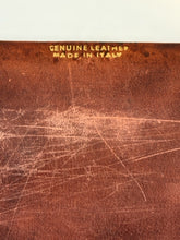 Load image into Gallery viewer, Vintage Leather Jewelry Box/Storage Box  made in Italy
