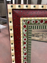 Load image into Gallery viewer, Decorative Wall Mirror with Mosaic Patterned Frame
