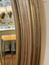 Load image into Gallery viewer, Brushed Silver/Gold Oval Mirror
