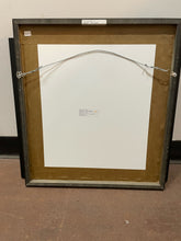 Load image into Gallery viewer, Framed Vintage Postcard ( Eiffle Tower) with Linen Mat from Arhaus
