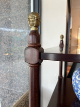 Load image into Gallery viewer, Five Shelf Etagere with  Brass Finials
