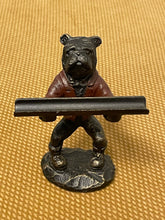 Load image into Gallery viewer, Cast Iron Bulldog Pen Holder
