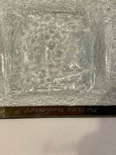 Load image into Gallery viewer, Rectangular 3 Section Dish from Annie Glass, signed
