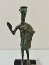 Load image into Gallery viewer, Vintage Bronze Italian  Figurine on  Marble Base
