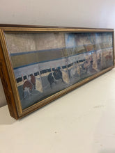 Load image into Gallery viewer, Vintage Bamboo Framed Japanese TripTych
