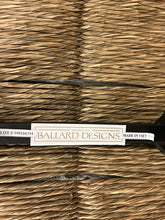 Load image into Gallery viewer, Dorchester Black Beechwood Bench with Hand Woven  Rush Seat &amp; Cushion from Ballard Design
