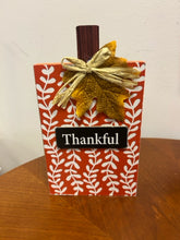 Load image into Gallery viewer, &quot;Thankful&quot; Wood  Sign
