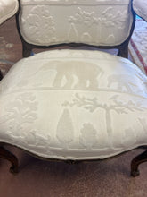Load image into Gallery viewer, Pair of Arm Chairs with Animal Print Upholstery
