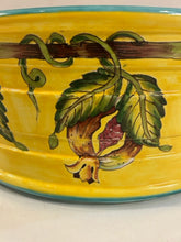 Load image into Gallery viewer, Hand Painted Ceramic Planter w/ Lions Head Handles from Deruta Ceramics
