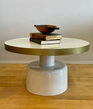 Load image into Gallery viewer, Brand New Round Enameled Cocktail Table from Zuiver Furniture
