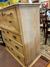 Load image into Gallery viewer, Antique English Pine Secretaire Circa 1850
