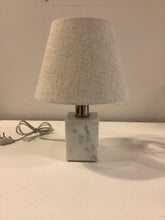 Load image into Gallery viewer, Small Marble Base Lamp made in Italy
