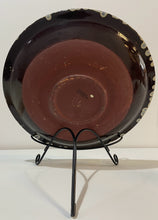 Load image into Gallery viewer, Large Decorative Pottery Plate on Stand
