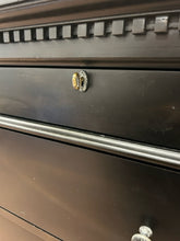 Load image into Gallery viewer, Five Drawer St. James Collection Dresser in Antiqued Black from Restoration Hardware
