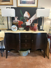 Load image into Gallery viewer, Marble Top Two  Door, Three Drawer Sideboard from Plunkett Furniture
