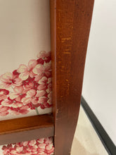 Load image into Gallery viewer, Wood Framed Floral Upholstered Arm Chair
